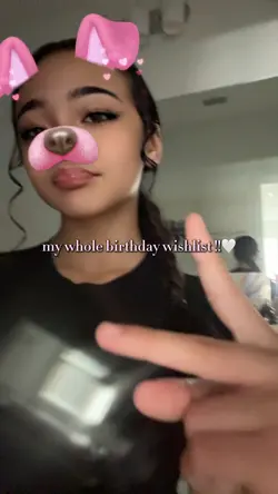 my b-day wishlist 🤍🎀