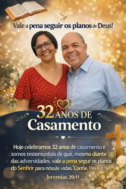 32 anos de Casamento