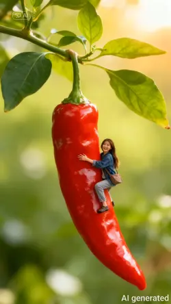 #Climb a giant chili