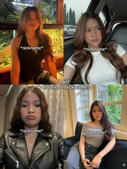 1 girl 4 nickname