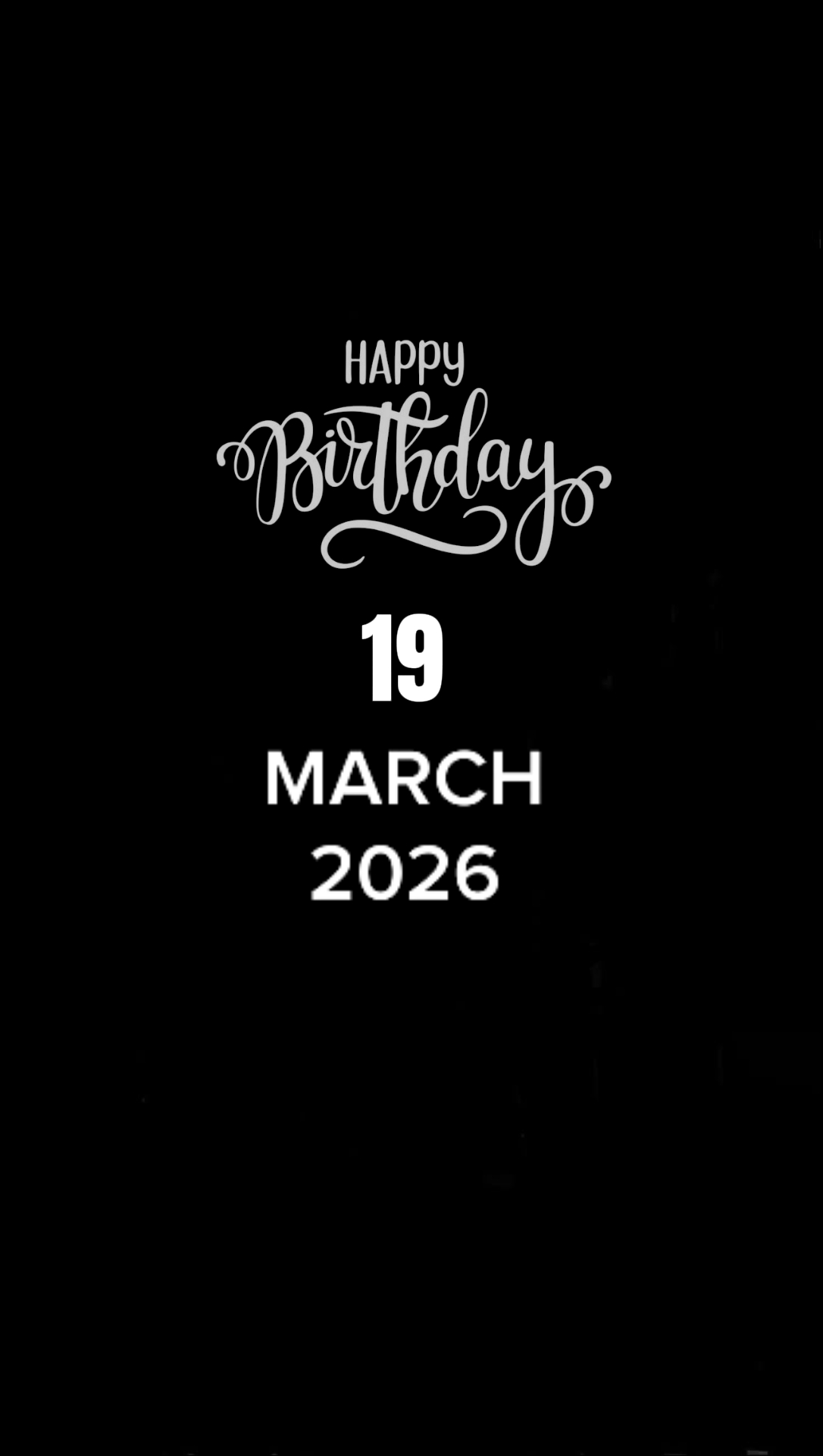 CUMPLEAÑOS 19 DE MARZO 