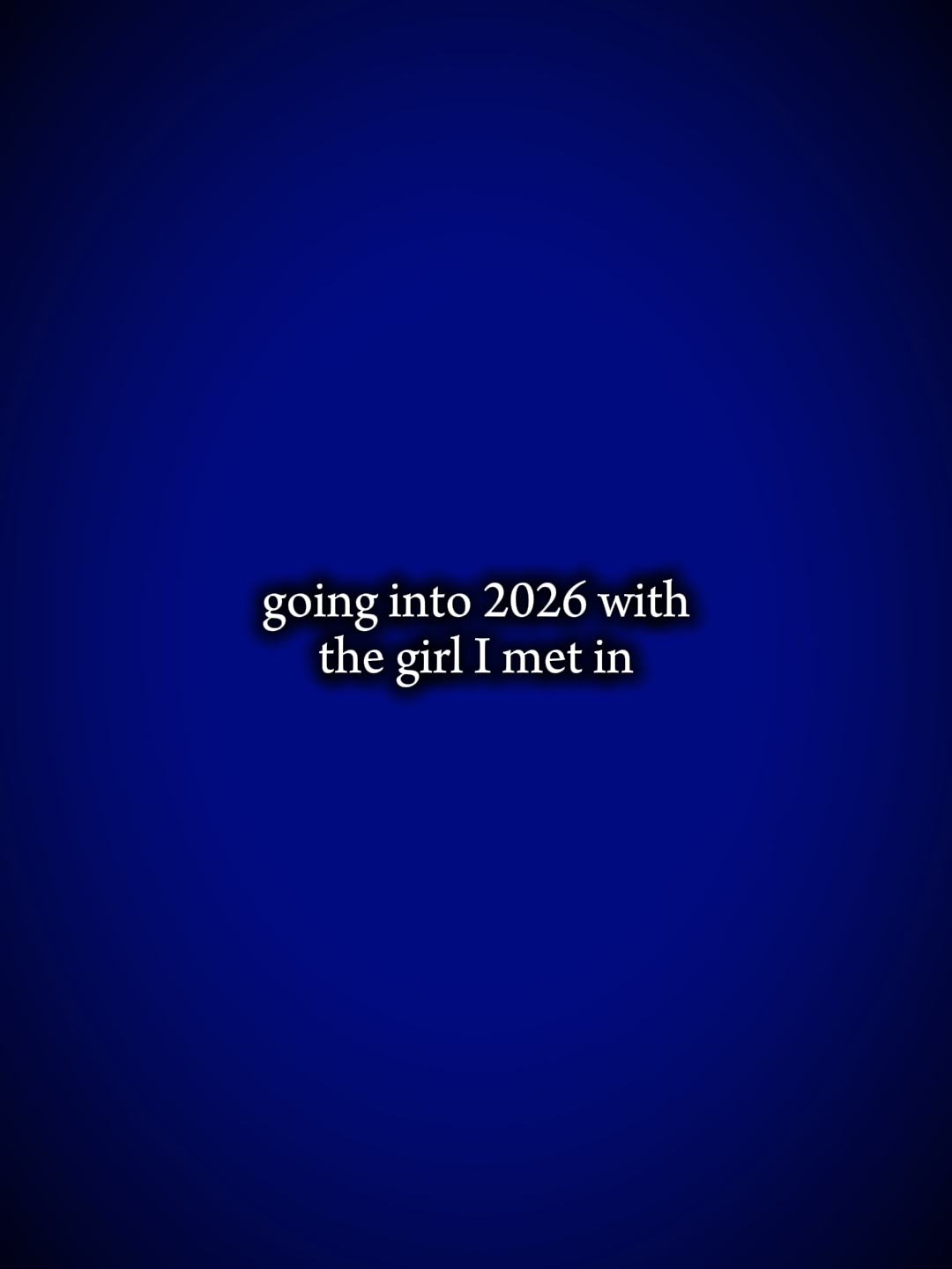 going into 2026