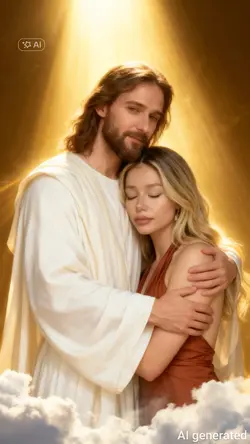 jesus hug me