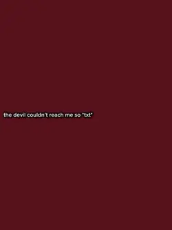 devil couldnโt reach