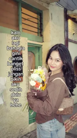 kalo aku lagi bahagi