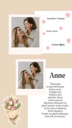 Anneler Günü Şablonu
