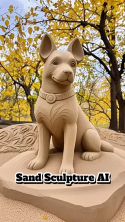 Sand Sculpture AI
