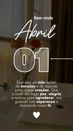 Bem-vindo Abril 