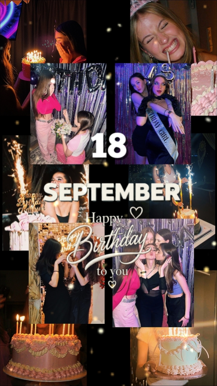 Birthday 18 Septmber