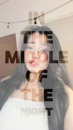 in the middle of the