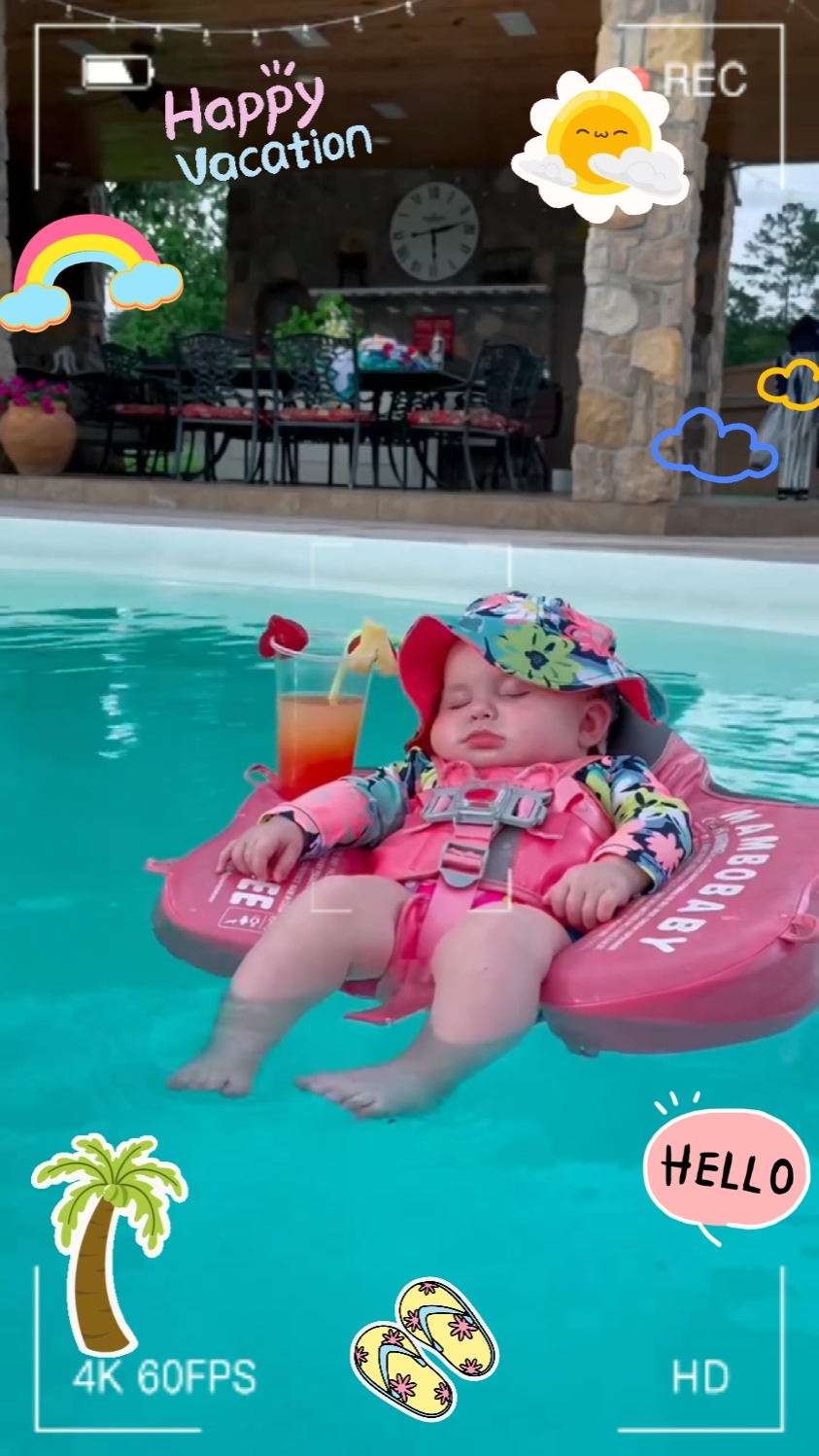 happy vacation baby