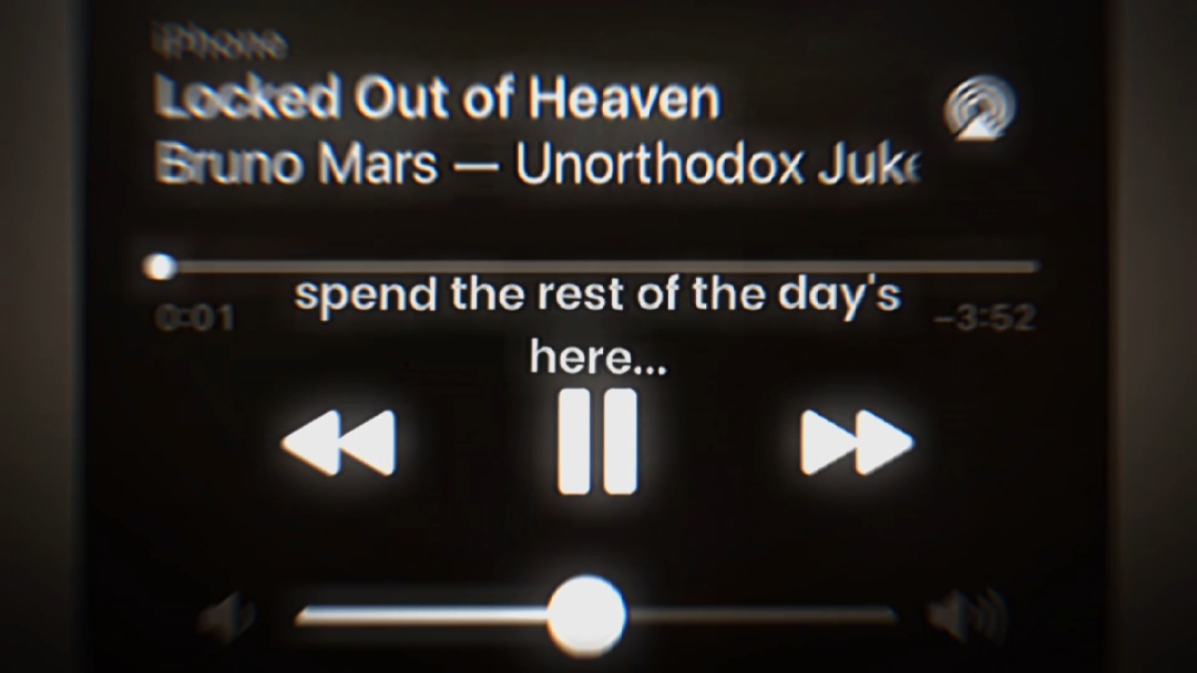 LOCKED OUT OF HEAVEN