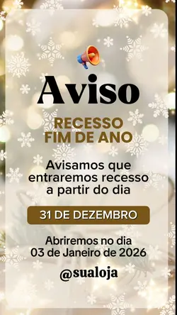 Aviso de Recesso