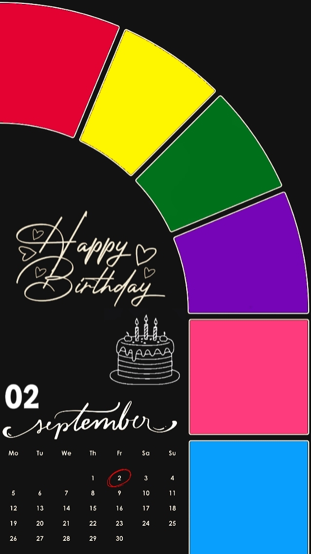Birthday 2 Sept 