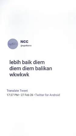 LEBIH BAIK DIEM