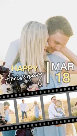 Happy anniv 18 mar