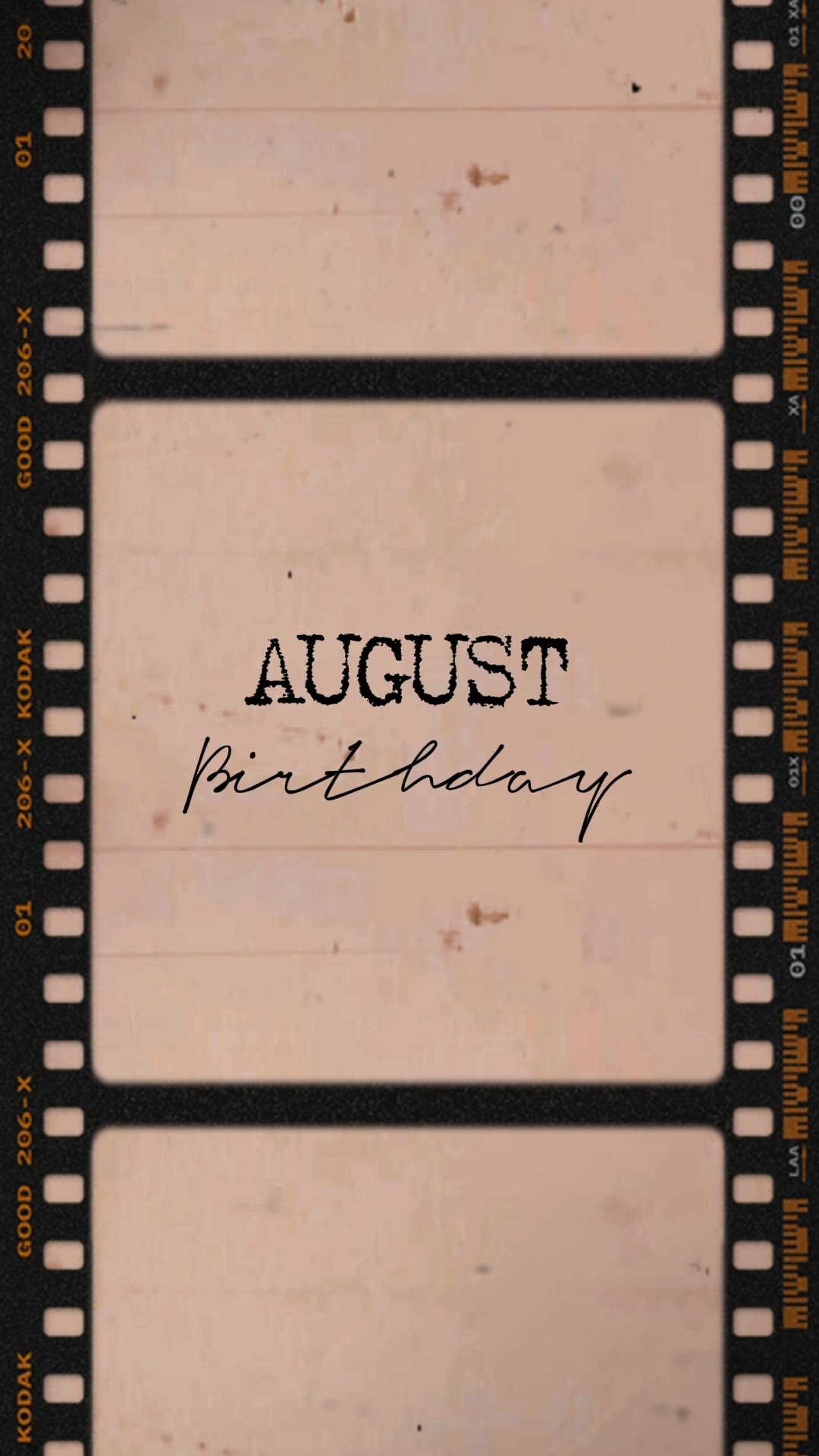 FILM ULANG TAHUN AUGUST