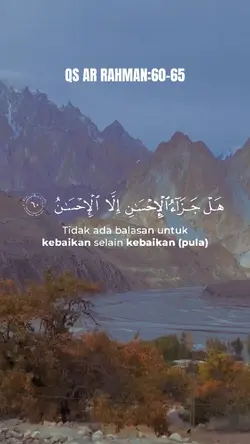 QS AR RAHMAN:60-65