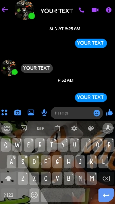 장난 메시지