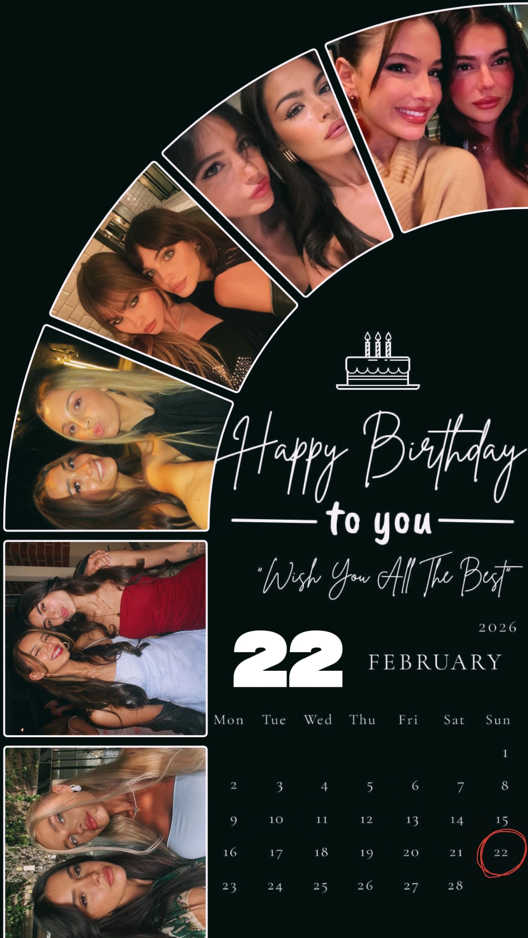 ANNIVERSAIRE DU 22 FÉVRIER