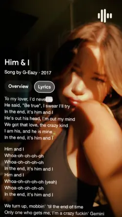 Him & I - lyrics 