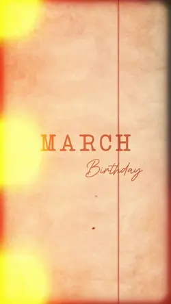 March Birthday
