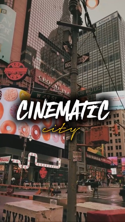 City vlog trend 