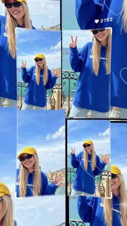 Collage selfie: vibra urbana