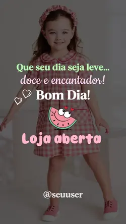 Loja aberta infantil