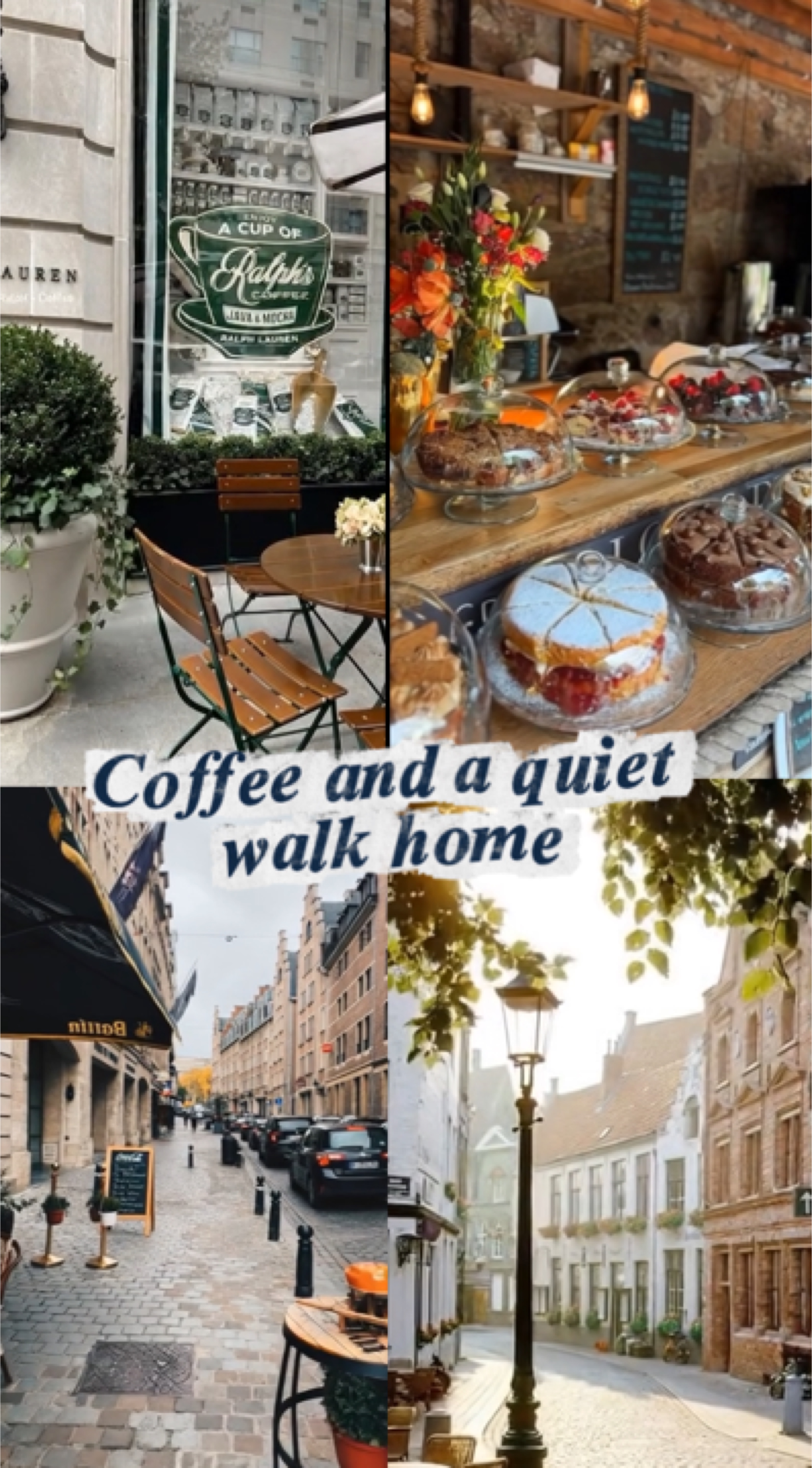 Coffee & quiet walk☕️