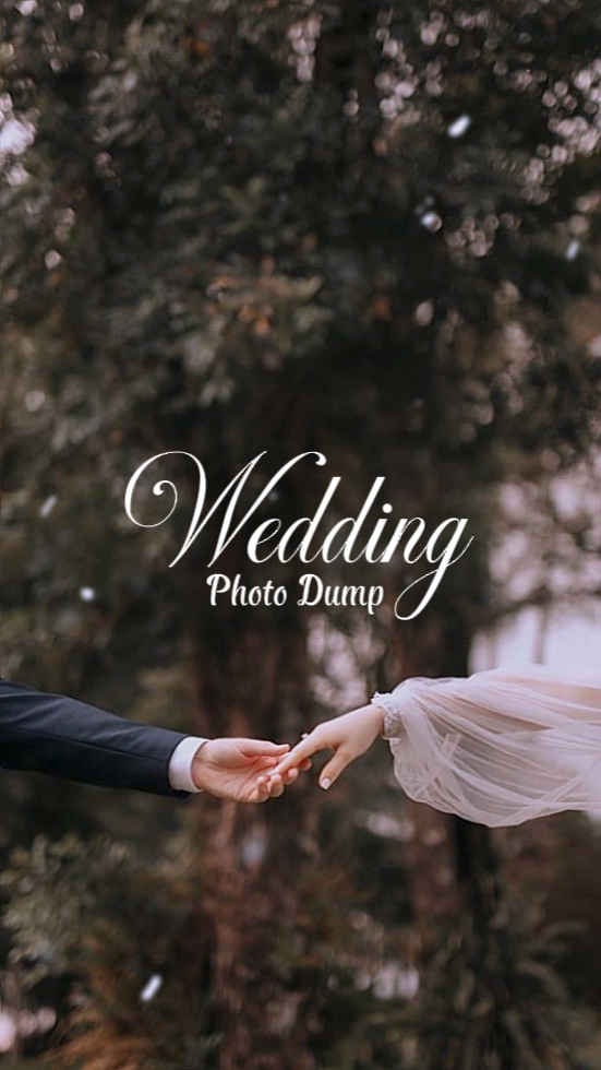 Volcado de fotos de boda 