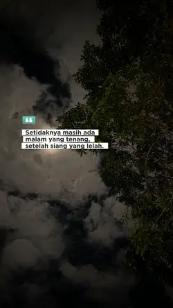 malam yg tenang