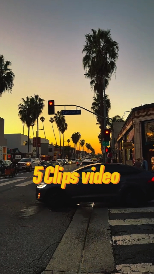 5 clipes de vídeo