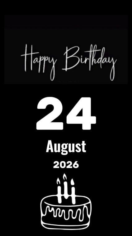 BIRTHDAY MY HUSBAND