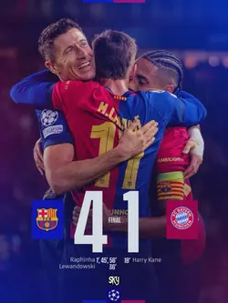 Barcelona 4-1 Bayern