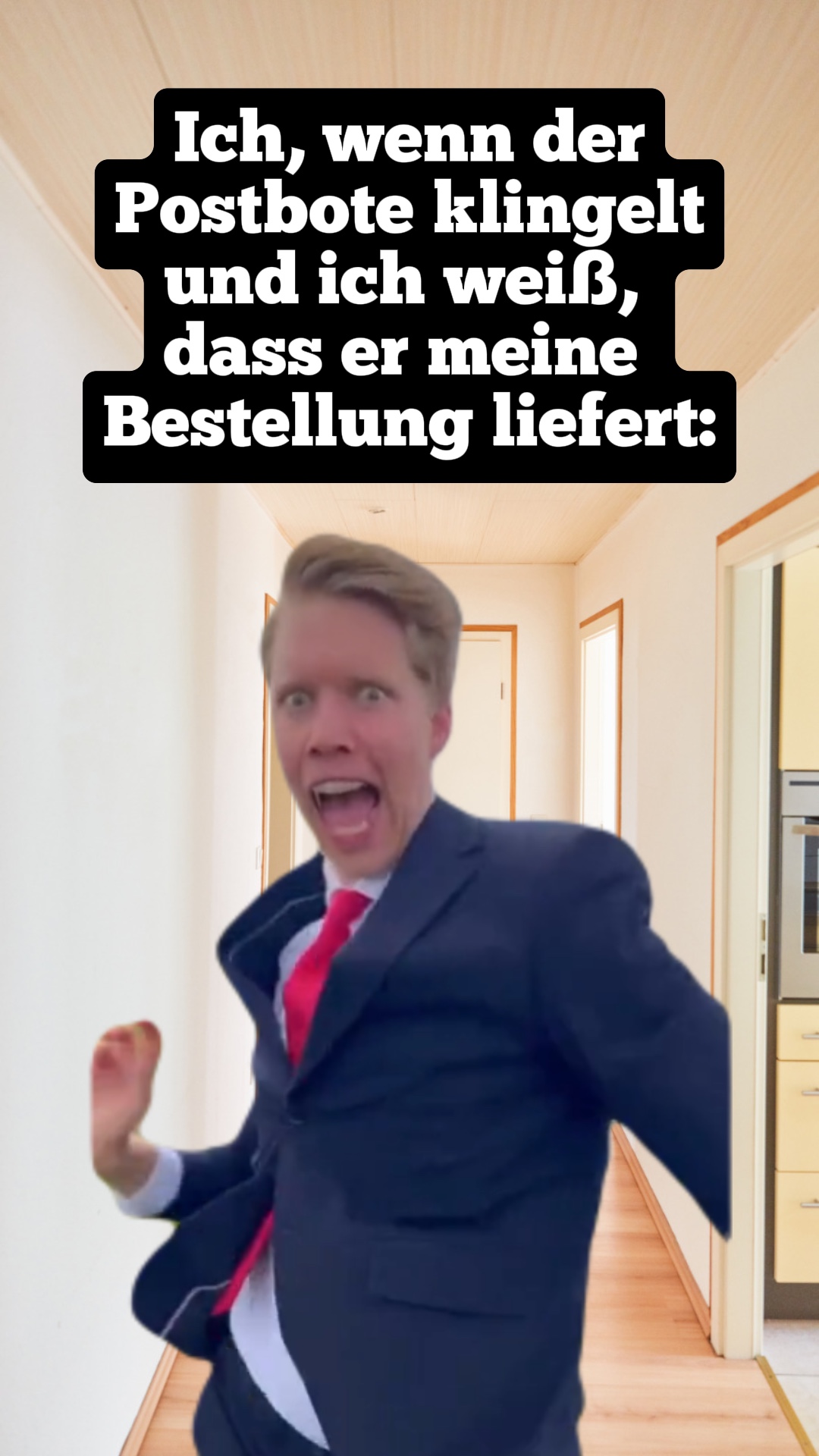 Mann tanzt Meme