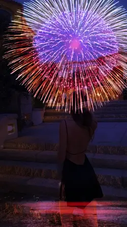 Firework Pic Reveal 