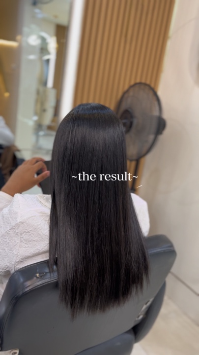 Alisamento de cabelo