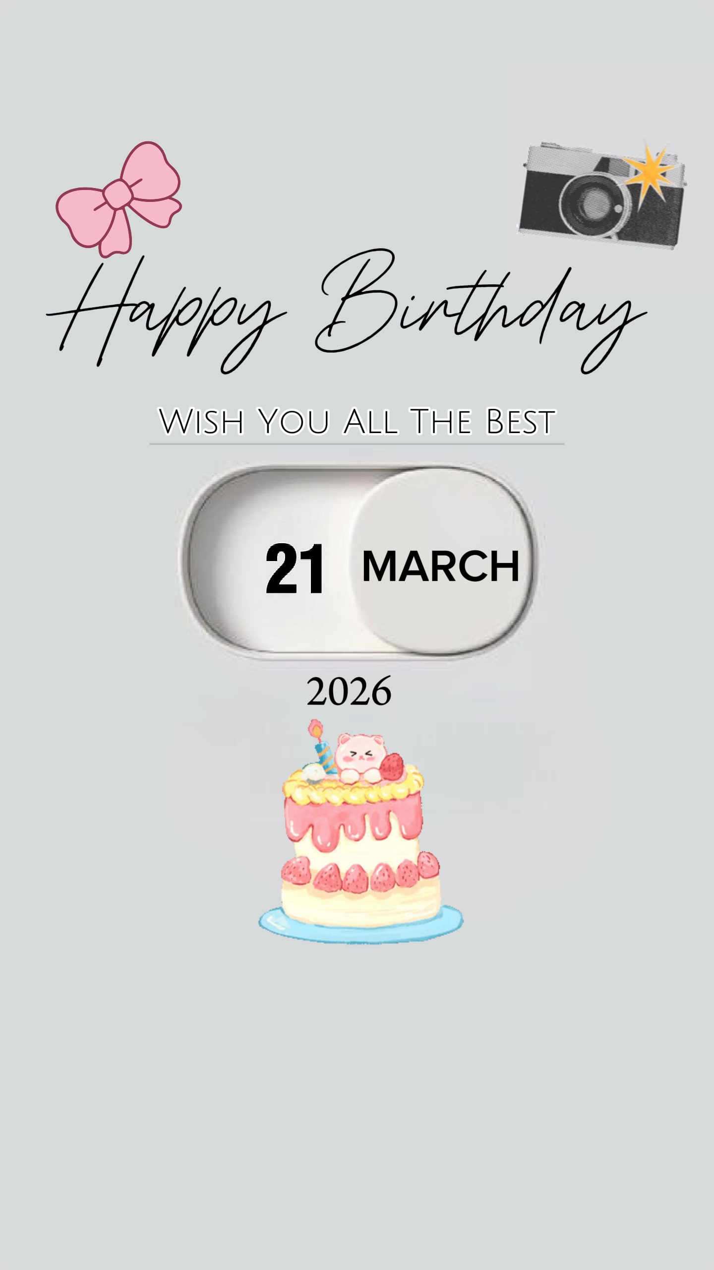 HBD CINTAKU 21 MARET