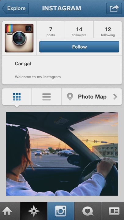Car vintage IG