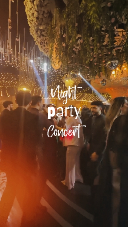 Nachtparty-Konzert