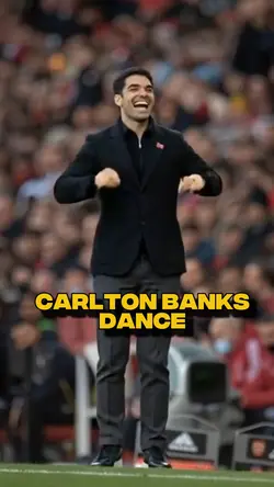 Mikel Arteta dance