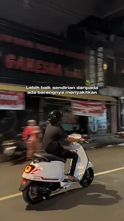 Lebih baik sendirian