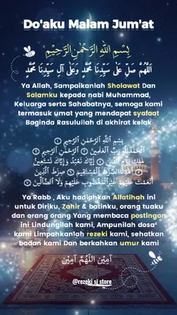 Do'a ku Malam Jum'at