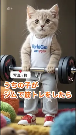 動くエフェクト／スポーツジム