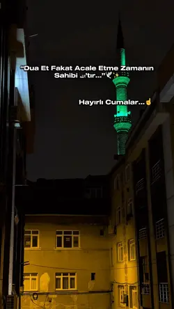 CUMANIZ MÜBAREK…🤍