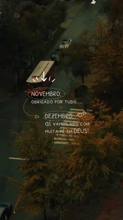 Obrigada Novembro 