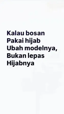 KALAU BOSAN PAKAI