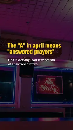 Answered prayers