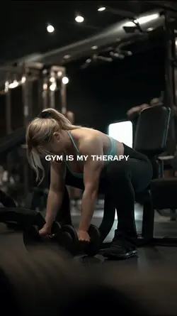 GYM IS MY THERAPY 